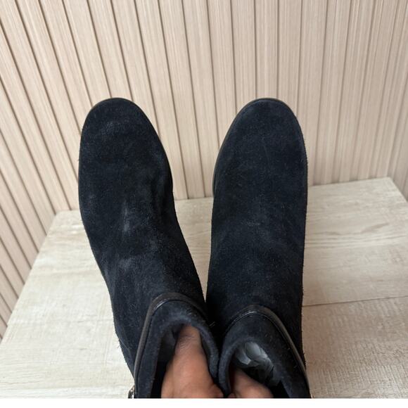 Kate Spade New York Madison Suede Leather Ankle Boots Size 11M Women's Shoes - Picture 9 of 11